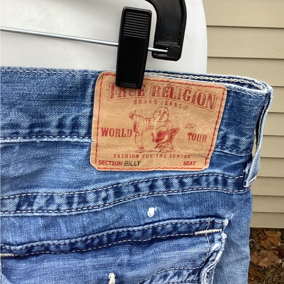 True religion Ricky ripped jeans sz 34 - Picture 8 of 8
